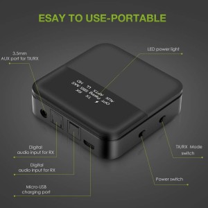 فرستنده و گیرنده بلوتوث صدا مدل BT-B20